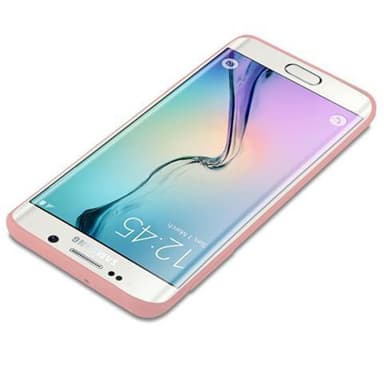 Skal Samsung Galaxy S6 EDGE Fodral Case (Rosa)
