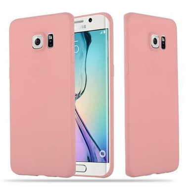 Skal Samsung Galaxy S6 EDGE Fodral Case (Rosa)