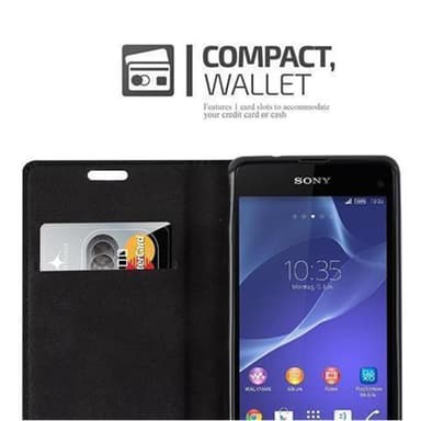 Sony Xperia Z1 COMPACT Skal Fodral Case (Turkos)