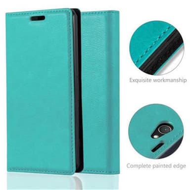 Sony Xperia Z1 COMPACT Skal Fodral Case (Turkos)