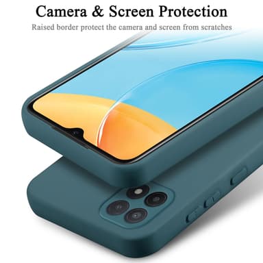 OPPO A15 / A15s Skal Fodral Case (Grön)