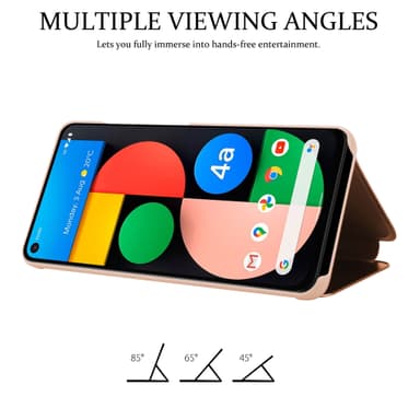Google PIXEL 4A Plånboksfodral Skal (Rosa)