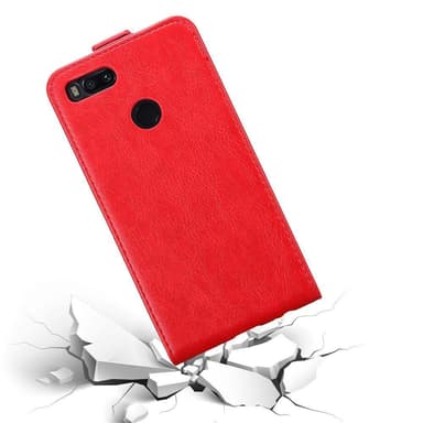 Xiaomi Mi A1 / Mi 5X Flipfodral Skal (Röd)