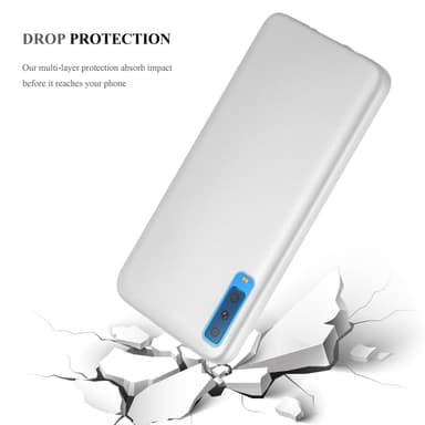 Skal Samsung Galaxy A7 2018 Fodral Case (Silver)