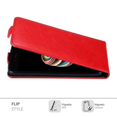 Xiaomi Mi A1 / Mi 5X Flipfodral Skal (Röd)