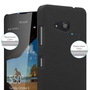 Nokia Lumia 550 Skal Fodral Case (Svart)