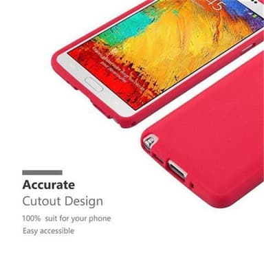 Skal Samsung Galaxy NOTE 3 Fodral Case (Röd)