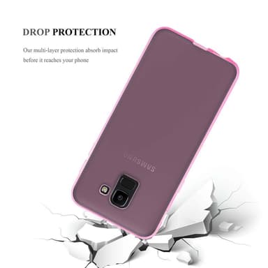Samsung Galaxy J6 2018 Skal Fodral Case (Rosa)