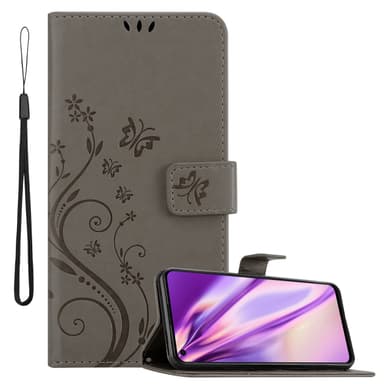 Oppo FIND X3 LITE Plånboksfodral Skal (Grå)