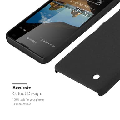 Nokia Lumia 550 Skal Fodral Case (Svart)