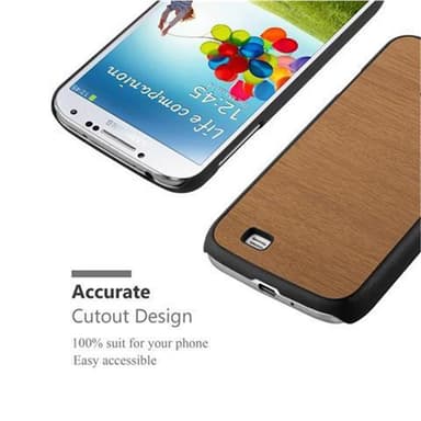 Samsung Galaxy S4 Skal Fodral Case (Brun)