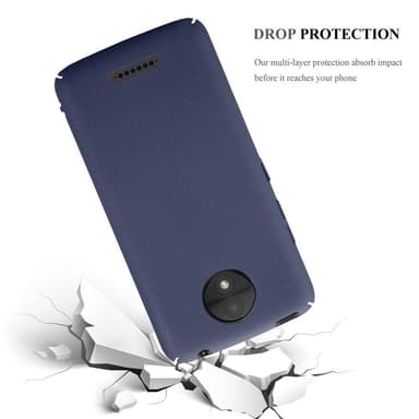 Motorola MOTO C PLUS Skal Fodral Case (Blå)