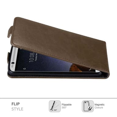 ZTE Axon 7 Flipfodral Skal (Brun)