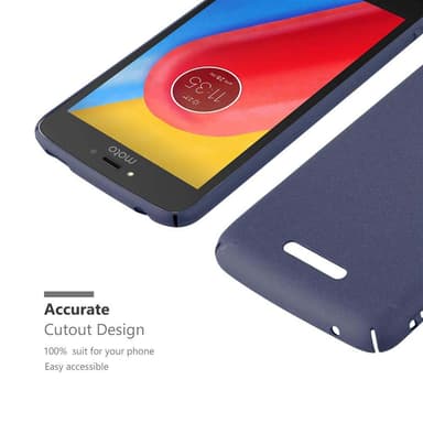Motorola MOTO C PLUS Skal Fodral Case (Blå)