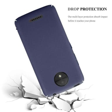 Motorola MOTO C PLUS Skal Fodral Case (Blå)