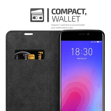MEIZU M6 Skal Fodral Case (Svart)