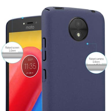Motorola MOTO C PLUS Skal Fodral Case (Blå)