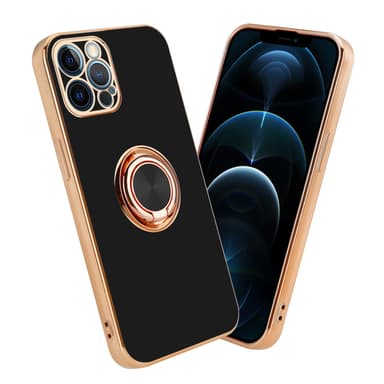 iPhone 12 PRO MAX Skal Fodral Case (Svart)