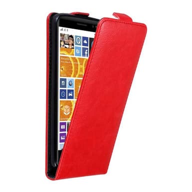 Nokia Lumia 830 Flipfodral Skal (Röd)