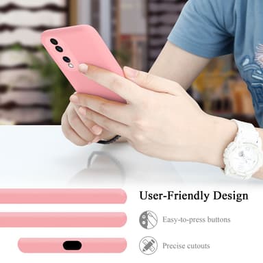 Honor 70 Skal Fodral Case (Rosa)