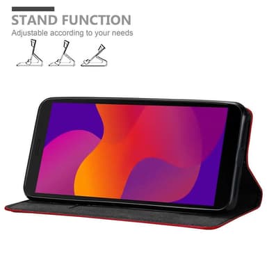 Honor 9S / Huawei Y5P Skal Fodral Case (Röd)