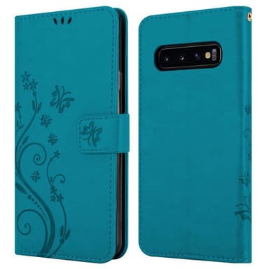 Samsung Galaxy S10 5G Plånboksfodral Skal (Blå)