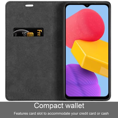 Samsung Galaxy M13 4G Skal Fodral Case (Svart)