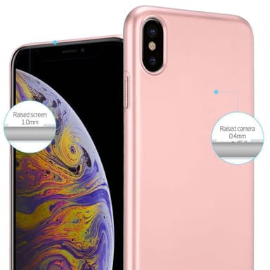 iPhone XS MAX Skal Fodral Case (Rosa)