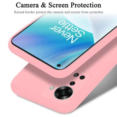 OnePlus Nord 2T Skal Fodral Case (Rosa)