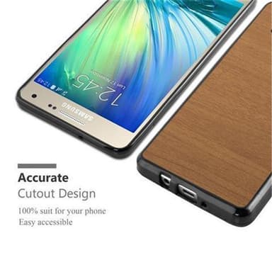 Samsung Galaxy A5 2015 Skal Fodral Case (Brun)