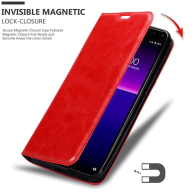 Sony Xperia 20 Skal Fodral Case (Röd)