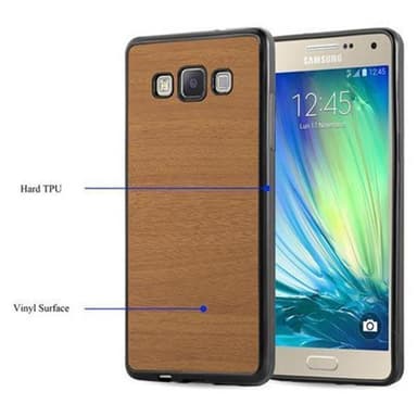 Samsung Galaxy A5 2015 Skal Fodral Case (Brun)