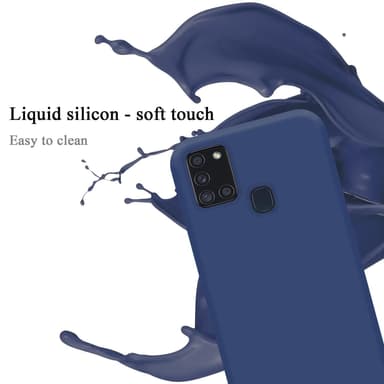 Samsung Galaxy A21s Skal Fodral Case (Blå)