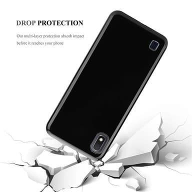 Samsung Galaxy A10 / M10 Skal Fodral Case (Svart)
