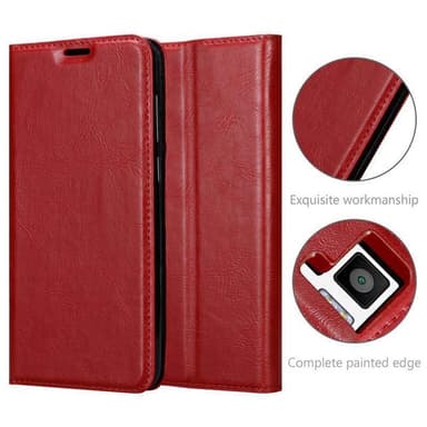 BQ Aquaris M5 Skal Fodral Case (Röd)