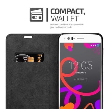BQ Aquaris M5 Skal Fodral Case (Röd)