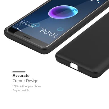 Skal HTC Desire 12 Fodral Case (Svart)