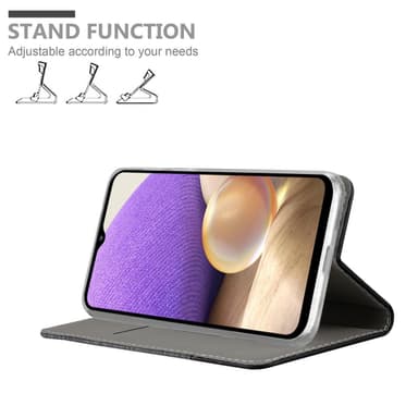 Samsung Galaxy A32 5G Plånboksfodral Skal (Grå)