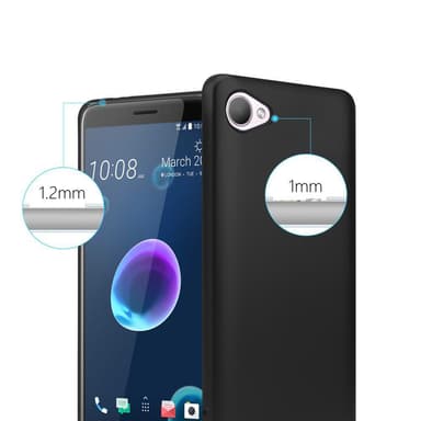 Skal HTC Desire 12 Fodral Case (Svart)