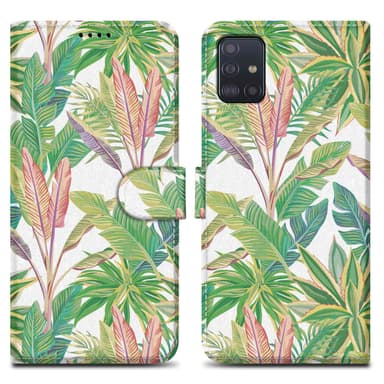 Samsung Galaxy A51 4G / M40s Plånboksfodral Skal (Grön)