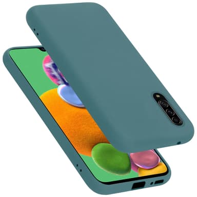 Samsung Galaxy A90 5G Skal Fodral Case (Grön)