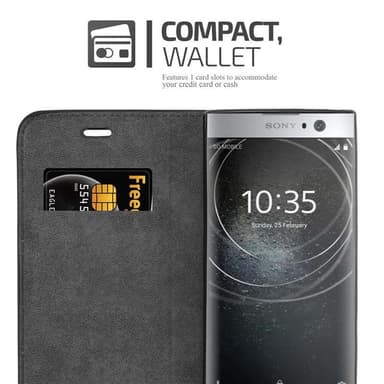 Sony Xperia XA2 Skal Fodral Case (Svart)