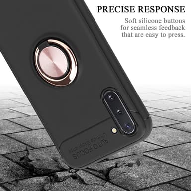 Samsung Galaxy NOTE 10 Skal Fodral Case (Svart)