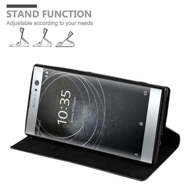Sony Xperia XA2 Skal Fodral Case (Svart)