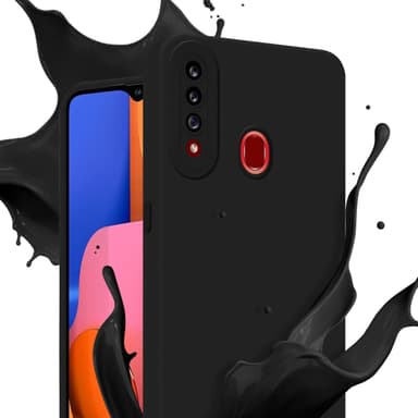 Samsung Galaxy A21s Skal Fodral Case (Svart)