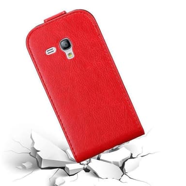Samsung Galaxy S3 MINI Flipfodral Skal (Röd)
