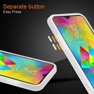 Samsung Galaxy M20 Skal Fodral Case (Transparent)