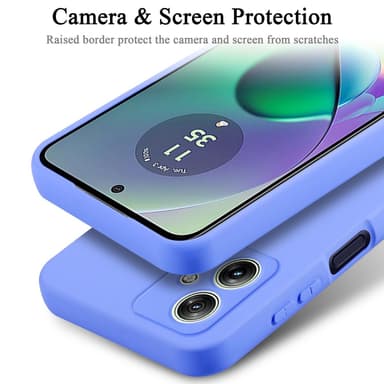 Motorola Moto G54 Skal Fodral Case (Lila)