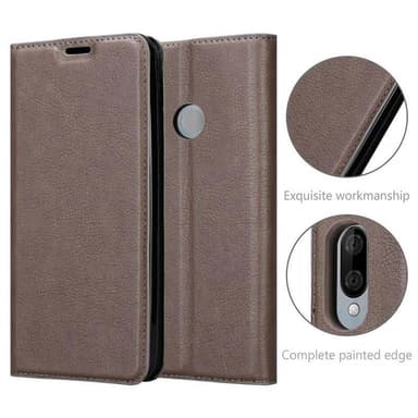 WIKO VIEW 3 LITE Skal Fodral Case (Brun)