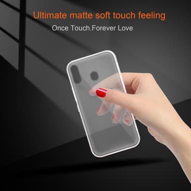 Samsung Galaxy M20 Skal Fodral Case (Transparent)